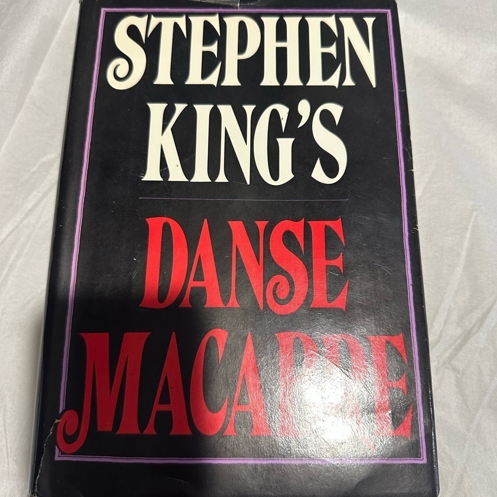 Stephen King Danse Macabre Hardcover 1981 Book Club Edition Horror Non-Fiction